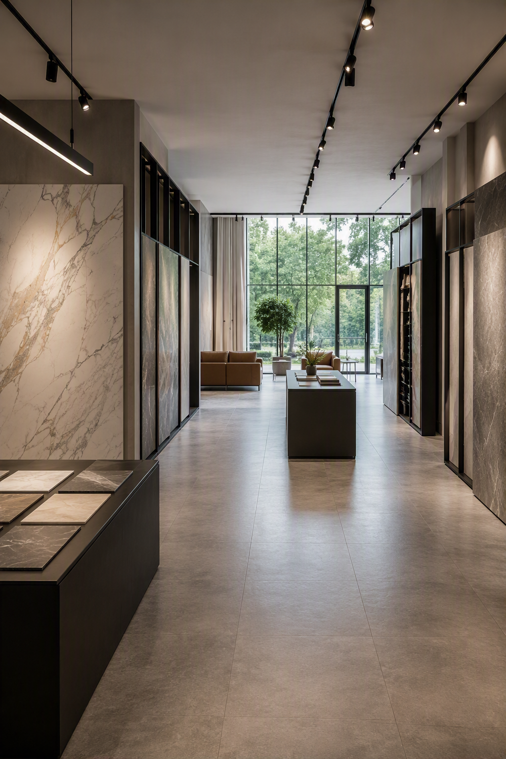 Ausstellungsraum, Totale